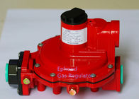 の長い生命のための赤い色のフィッシャーR622H LPGの高圧ガスの調整装置の使用調理