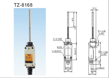 TZ-8168は限界スイッチばねの鋼鉄リボンのタイプちり止めの設計をがちである