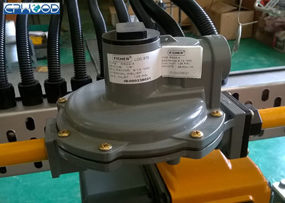 ガスの暖房設備のフィッシャーのガスの調整装置の2ステージのコンパクト デザイン