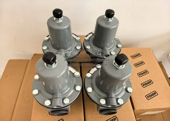 Fisher 289HH Gas Regulator with 6.9Bar Max Inlet Pressure 45-75psi Spring Range and Nitrile Diaphragm
