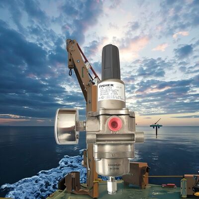 ローバー用ガス調節器 ステンレス鋼体と250psi入口圧力