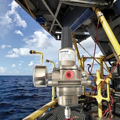 ローバー用ガス調節器 ステンレス鋼体と250psi入口圧力