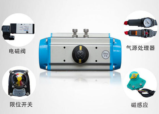 ウエファーのタイプ空気の作動させた弁の軽量の省エネのコンパクト デザイン