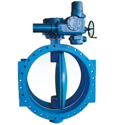 弾力性のあるつけられていた電動機は弁の二重風変りなフランジを付けたようになった端を作動させた