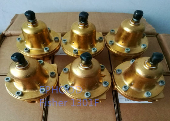 6000psiフィッシャーは圧縮のために高精度なプロパンの調整装置1301Fを制御する