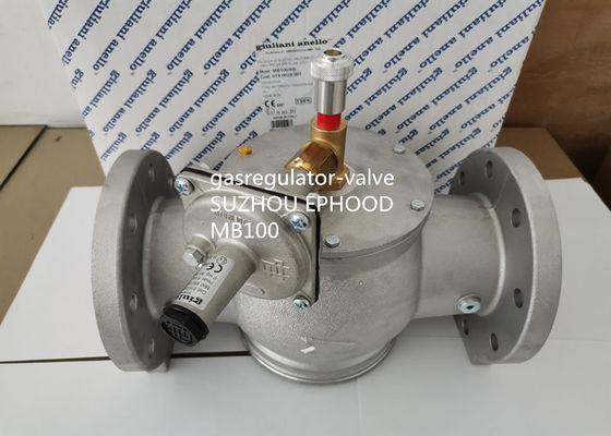 イタリアGiuliani AnelloはMB100-6Bモデルに止められた弁が付いているアルミニウムLPGの圧力調整器をしました